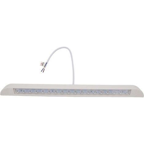 Grid Cool – Lampe à led étanche 9W 12V – 18 leds – 1000lm – IP66 pour caravane, camping, camion, bateau – Blanc froid 6000K