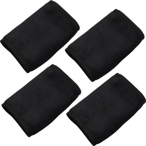 Bandana Visage - Bandeau Spa Visage en Éponge Terry - Fixation Auto-agrippante - Pour Soins Visage Douche Maquillage - Lot de 4 (1/5)