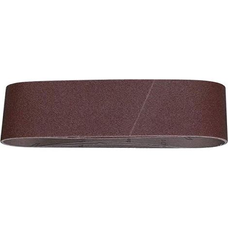 AEG 4932312100 - Set di 3 nastri abrasivi per levigatura K60, 100 x 560 mm