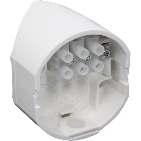 RC-Plus next/BL Socle d'angle rentrant pour RC-plus next blanc LUXOMAT 97005