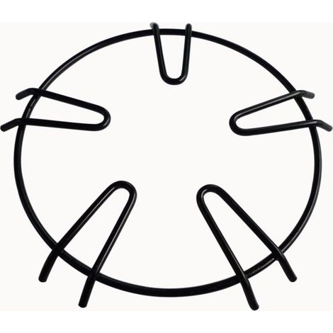 Accessoire de cuisinière : Support pour casseroles / grille isolante thermique à 5 branches pour cuisinière à gaz, de haute qualité (diamètre de 15,5 cm) (1/4)