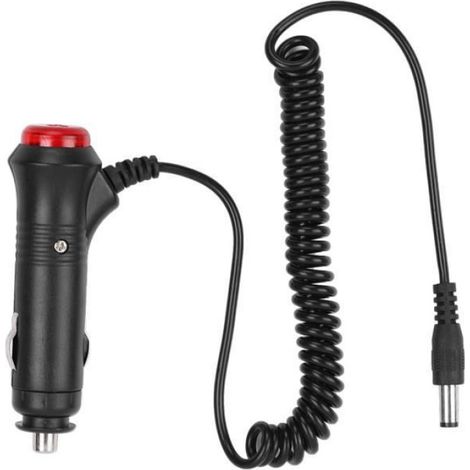 Adaptateur de prise allume-cigare - - Universel 12V 24V - Fusible 3A - Boîtier ABS - Câble 1,2m (1/4)