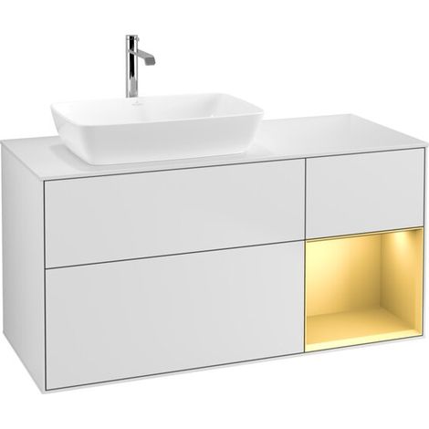 Villeroy & Boch F811HFMT Meuble sous-lavabo Finion F81 (1/2)