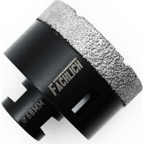 Diamantbohrkrone 68 mm M14 für Fliesen Porzellan Keramik (1/5)