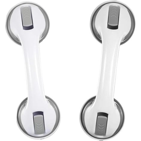 Poignée Ventouse, Barre d'appui Douche Ventouse, Barres d'appui pour Salle de Bain, Barre de Maintien Douche Ventouse de Poignée Douche pour Personnes Âgées, Handicapés, Enfants (1/5)