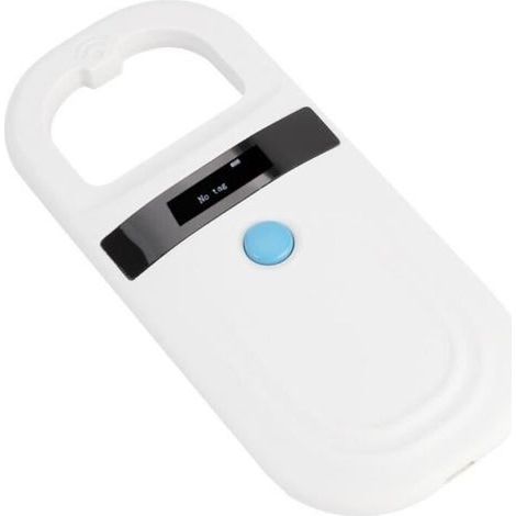 Lecteur de Puce d\\'identification des Animaux, Lecteur de Micropuce pour Animaux de Compagnie, affichage OLED Scanner de micropuce (1/4)