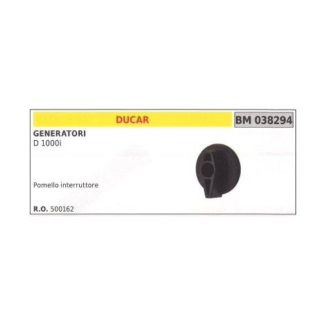 Pomo interruptor DUCAR para generador D 1000i