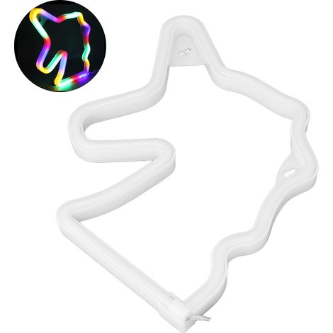 Lumière néon animal pour Saint-Valentin, décoration murale colorée, veilleuse confession, lampe modeling LED, cadeau romantique, signe lumineux festif (1/5)