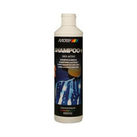 Motip shampoo 500 ml super shampo con cera auto moto bici
