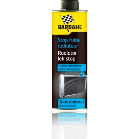 Additif circuit de refroidissement BARDAHL stop fuite radiateur 500ml – Protège contre la corrosion des métaux – Prévention des fuites