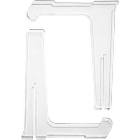 Exponedor de platos de 11/15 cm, 2 piezas, Eliplast