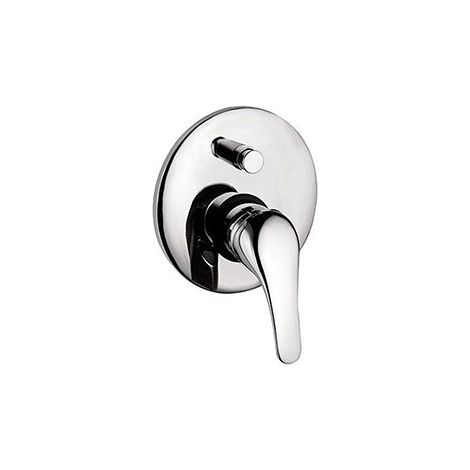 MISCELATORE MONOCOM. INCASSO DOCCIA C/DEVIATORE LINEA ASTRO 2 Misura: Cromo