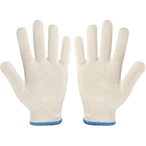 1 paire de gants de cuisine en coton double épaisseur (1/4)