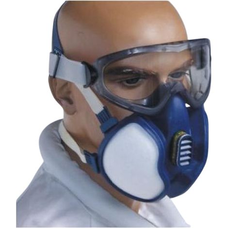 Maschera - respiratore facciale,  kit con occhiali-utile per trattamenti in apicoltura