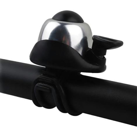 Sonnette de vélo Ninebot série ES, rotative à 360° - Argent-Sonnette de vélo Ninebot série ES, rotative à 360° - Argent (1/4)