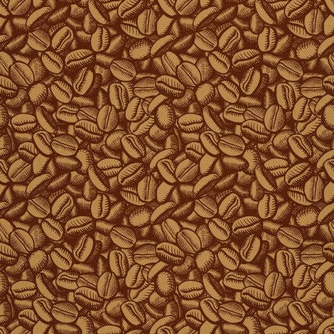 Dekostoffe exterior Oxford - Motiv Kaffeebohnen (1/5)