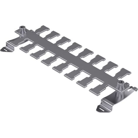 Hebotec 1041-004C Kabelabfangschiene  Edelstahl, Stahl         1 St.