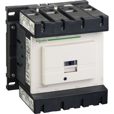 TeSys LC1D contacteur 4P AC-1 440V 200A bobine 24Vca SCHNEIDER LC1D115004B7