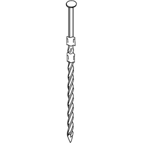 2 200 Pointes en Bande P.E 20° Torsadées - 3.1x90 mm - D-Work (1/5)
