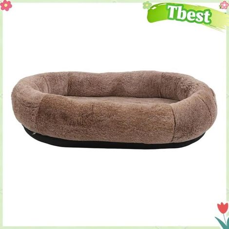 Tbest lit pour chien de taille humaine Lit pour chien humain parfum hydratant 100 X 70 X 30 cm / 39,4 X 27,6 X 11,8 pouces (1/5)
