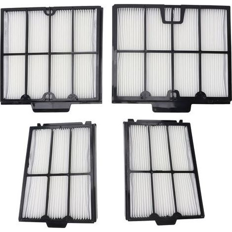 4 x Panneaux de Filtres Ultra Fins 9991467 R4 – Compatible Dolphin Active 20/Explorer E30 – Matériau PP/PET/Carbone Actif (1/5)