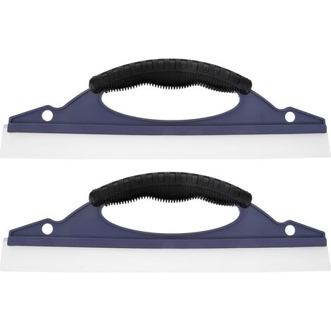 2 Pièces Raclette Automobile en Silicone ABS pour Vitres (1/5)