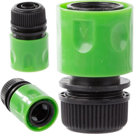 Connettore rapido per tubo da giardino da 1/2" (1/5)