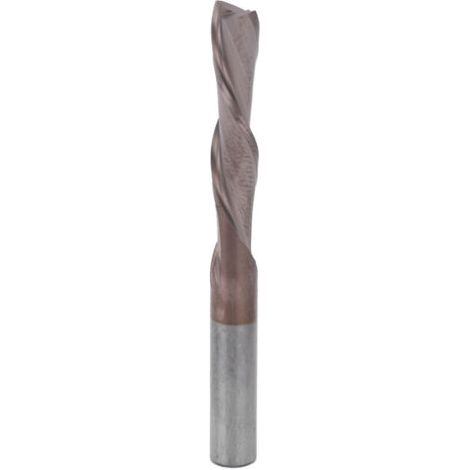 Fraise à rainurer double tranchant durable pour bois, acrylique et PVC - 6x6x25x60mm (1/5)