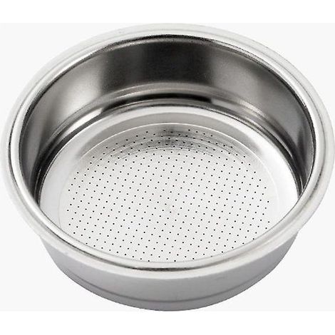 panier Filtre Caf, Filtre Caf En Acier Inoxydable Double Couche, 51mm Filtre Non-pressuris, Accessoires De Machine Caf Pour Le Mnage, Magasin (1/5)