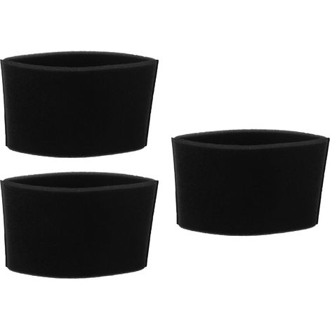 Lot de 3 manchons en mousse pour aspirateur - Compatibles avec de nombreux modèles - Réutilisables et lavables pour une performance efficace (1/5)