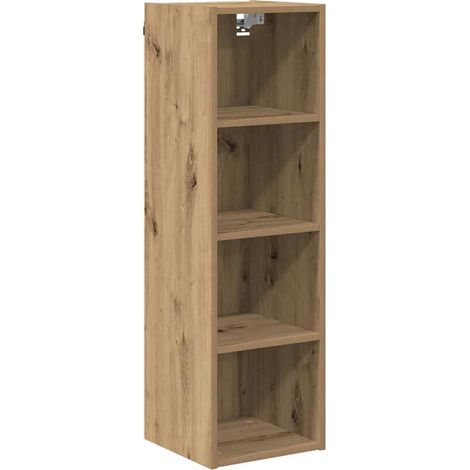 Mueble colgante Roble artesanal 30 x 29,5 x 100 cm vidaXL