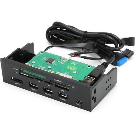 Station d'accueil double pour disques durs 5,25" et 3,5" - Transfert rapide, anti-oxydation et compatibilité universelle