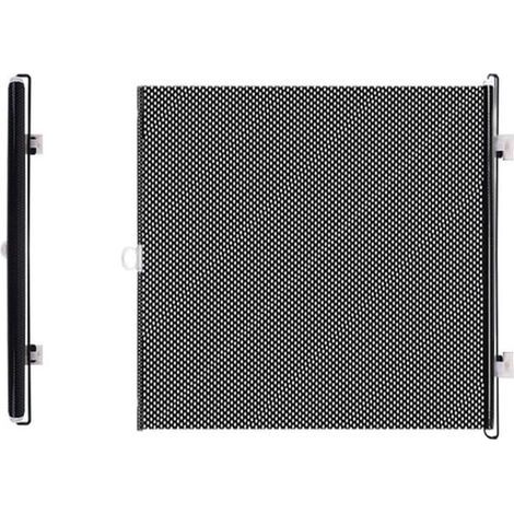 Einziehbares Treppenschutzgitter – 45 x 125 cm – Hundeschutzgitter – Sicherheitsgitter (1/5)