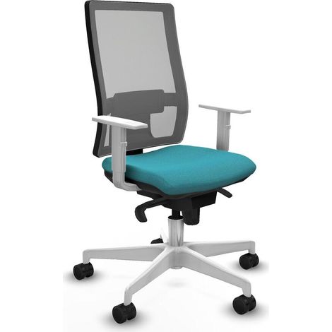 Piqueras y Crespo Horna Chaise de bureau turquoise confortable (1/3)