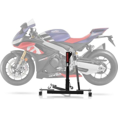 Werkstattstütze Centrale Power Evo für Aprilia RSV4 21-25 grau