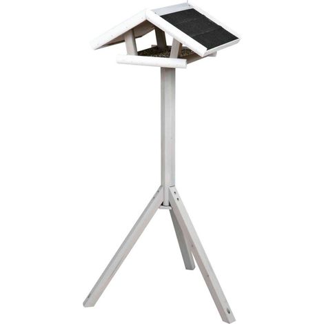 Mangeoire pour oiseau Trixie natura bois avec grand toit (1/2)