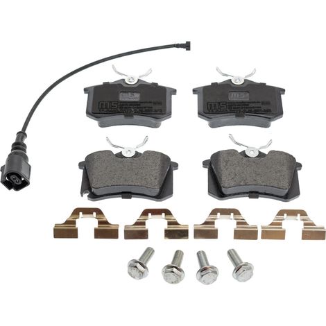 Pastillas de freno traseras VW LUPO y POLO, SEAT IBIZA III, CORDOBA (1/2)