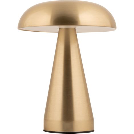 Tischlampe Pilz LED RACHEL, kabellos, Ø 15,5 cm