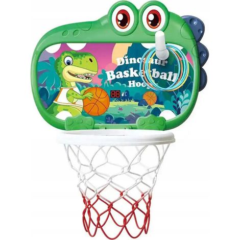 Juego de baloncesto de dinosaurios con contador 0722 (1/4)