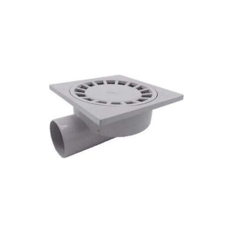 Par 200mm X 200mm Sortie 75mm Siphon de Sol Salle de Bains Salle Humide Douche Plastique Pvc1pcs-blanc (1/4)