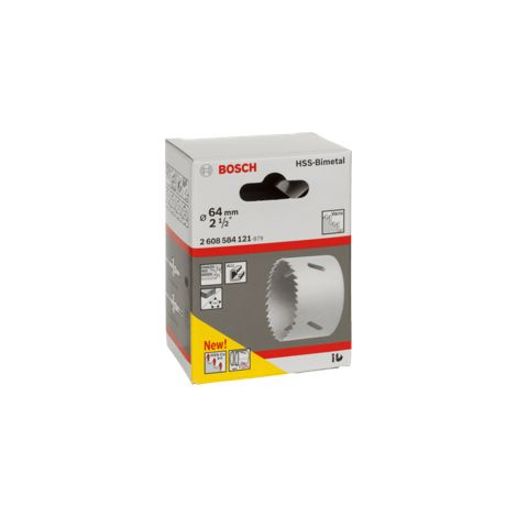 BOSCH-A SEGA A TAZZA BIMETALLICA HSS D 64