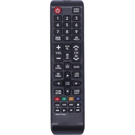 Ersatzfernbedienung BN59-01303A für Samsung E43NU7170 Fernseher (1/5)