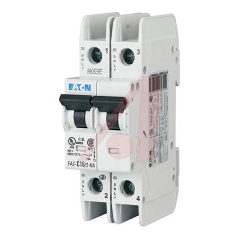 Disjoncteur FAZ cbe D 6A 2P NA UL 000102184 EATON FAZ D6/2 NA