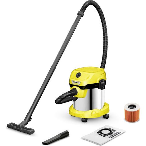 KARCHER Aspiradora para suciedad sólida y líquida WD 2 Plus S V-15/4/18/C (1/5)