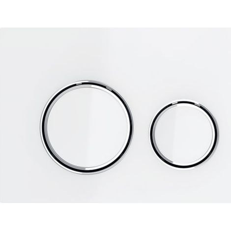Geberit Sigma50 placa de accionamiento, para doble descarga, (1/4)