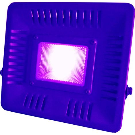 50W UVA-violette LED-Bühnenleuchte, Wandleuchte, wasserdicht, tragbar, Außenfluter, europäischer Stecker (1/5)