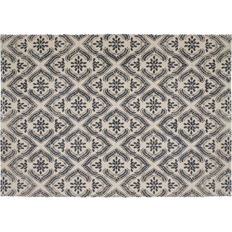 Tappeto in cotone stampato 60x90cm - Modello f - Atmosphera créateur d'intérieur (1/5)