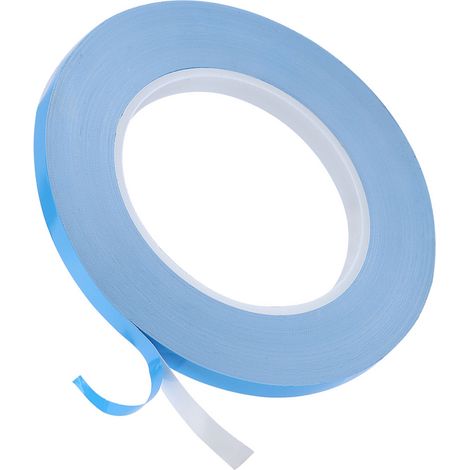 ruban adhésif thermoconducteur double face de haute qualité de 8 mm pour la fixation des ailettes de refroidissement des circuits intégrés LED