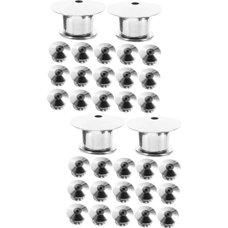 40 goupilles de verrouillage à tête plate pour boutons (1/5)