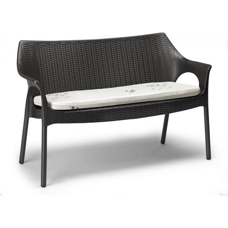 Divano sofa modello olimpo con cuscino antracite acite (1/2)
